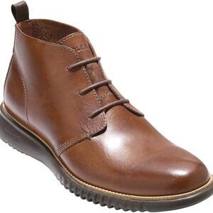 New Cole Haan Men's 2.ZEROGRAND Chukka Boots Shoes Brown Size 8